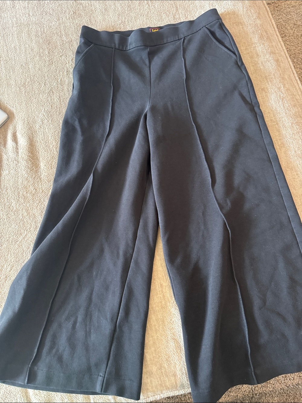 Lee Black Wide-Leg Women's Pants
